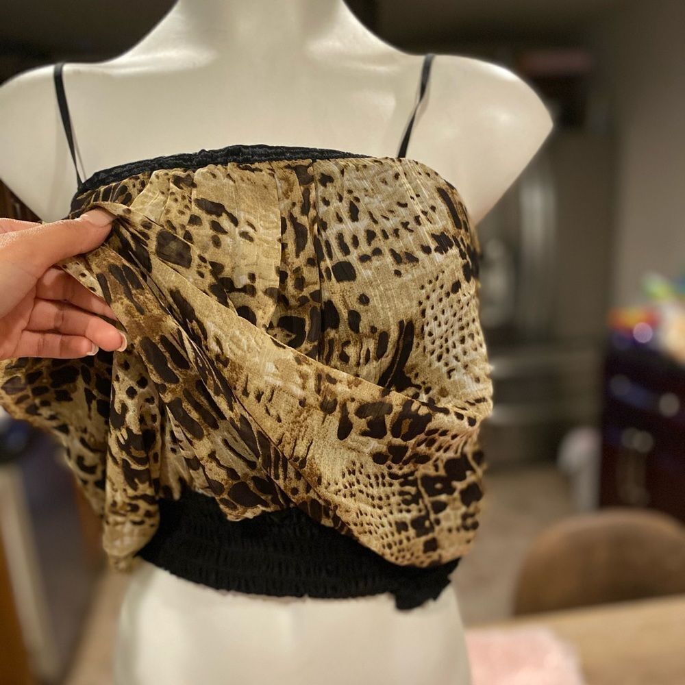 Snake print blouse - Picture 5 of 6